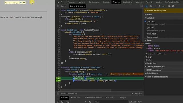 ReadableStream смотреть онлайн
