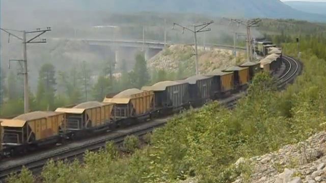 БАМ 2ТЭ10У-0285 / 2ТЭ10М-3592  Байкало-Амурская магистраль  [РЖД]