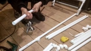 Как сделать напольную вешалку для одежды.How to make a floor hanger for clothes.