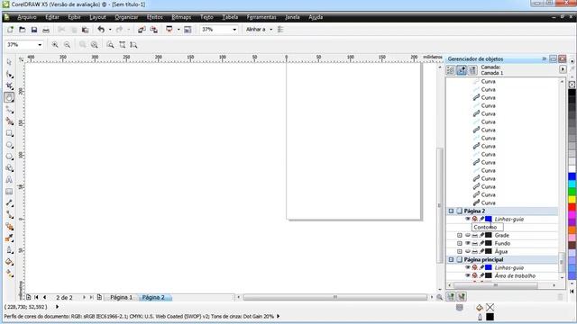 Corel DRAW X5: Criação de um Arquivo PDF com Camadas смотреть онлайн