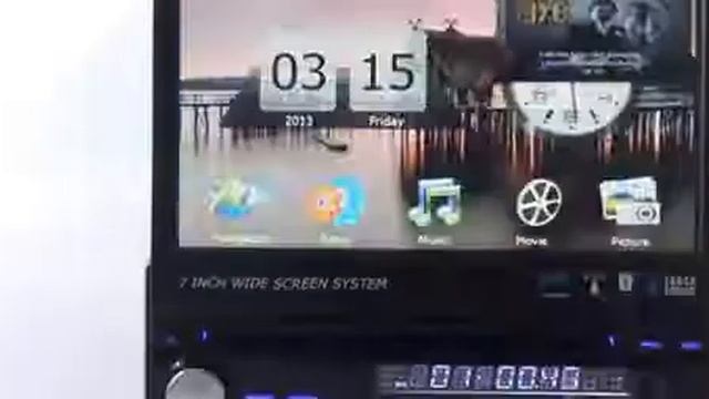 1 DIN Car DVD Player With 7 Inch Touchscreen смотреть онлайн