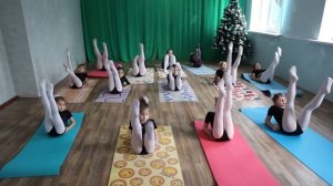 Открытый урок по гимнастике