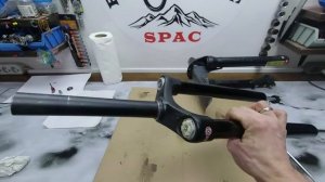 Воздушно-масляная вилка SR Suntour Epixon спустя 5000 км.