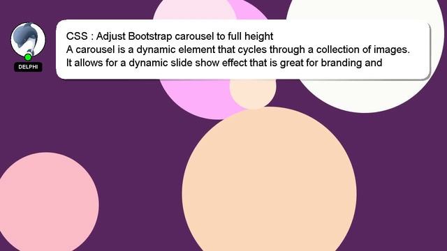 CSS : Adjust Bootstrap carousel to full height смотреть онлайн