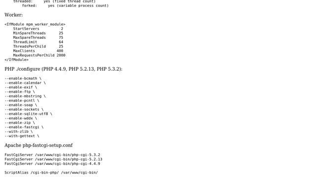 DevOps & SysAdmins: Viability of Apache (MPM Worker), FastCGI PHP 4/5.2/5.3, and MySQL 5 смотреть онлайн