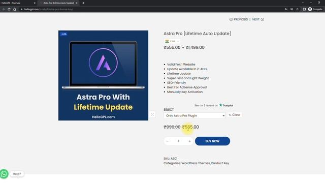 Astra Pro With License Key [Lifetime Update] | Astra Pro Bundle With Auto Update 2024 | HelloGPL смотреть онлайн