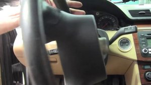 Руль Volkswagen Passat В6 Как снять руль ?