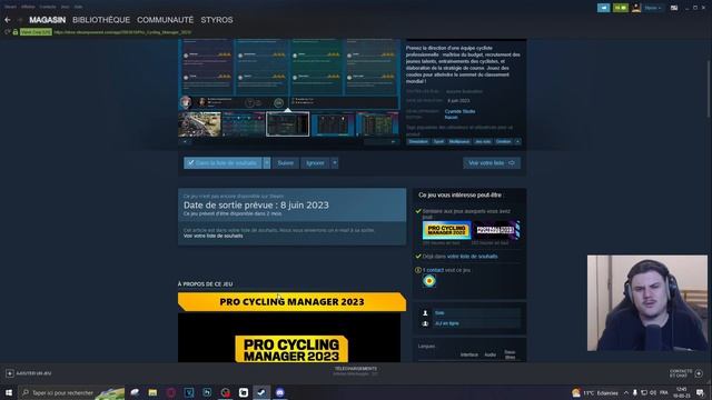 TOUR DE FRANCE 2023 & PRO CYCLING MANAGER 2023 : LES NOUVEAUTÉS смотреть онлайн