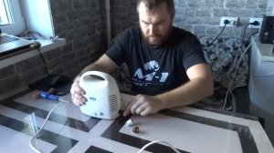 замена кнопки ингалятора AND/папа дома