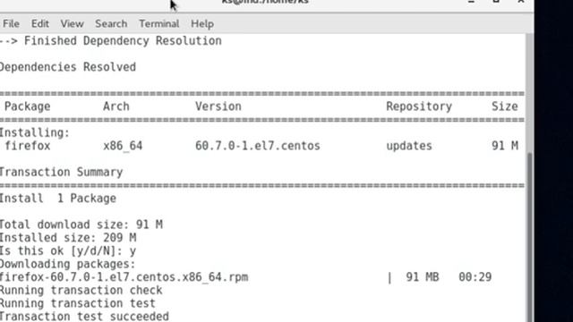 How to update install firefox on CentOS 7 linux смотреть онлайн
