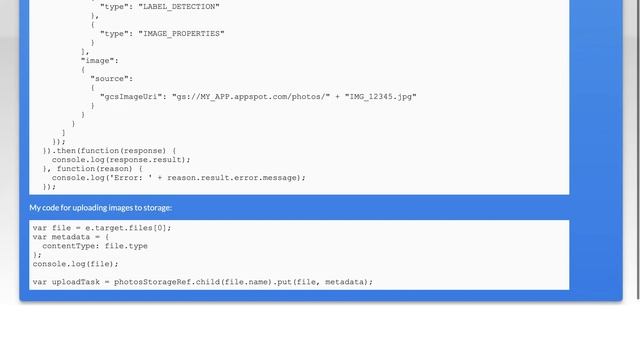 How to use Firebase Storage image with Google Cloud Vision API? смотреть онлайн
