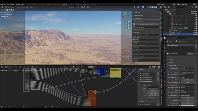 Creating landscapes with the Procedural Planet Generator - side-feature Tutorial смотреть онлайн
