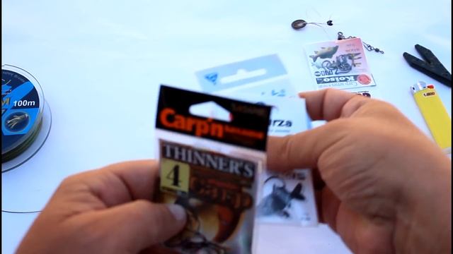 МАКУШАТНИК,монтаж который ЛОВИТ САЗАНА И КАРПА!!!Самый простой вариант