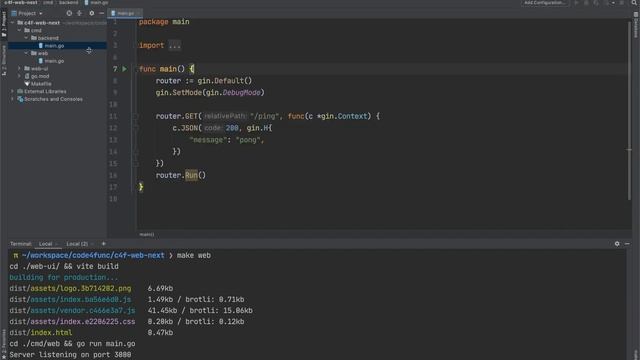 Cách kết hợp Golang + Vuejs смотреть онлайн