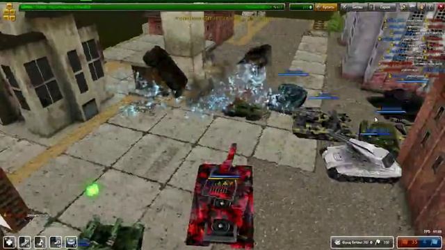 Танки Онлайн бой: Мамонт М2 с пушкой Гром смотреть онлайн