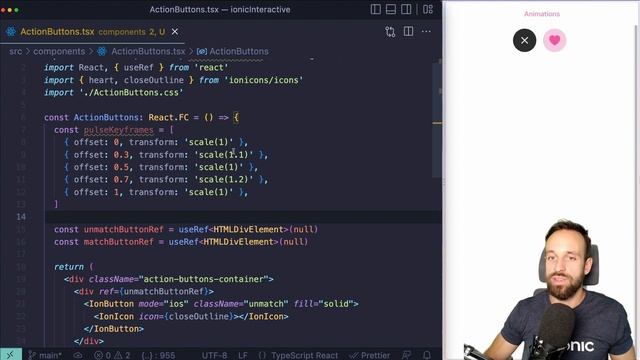 Animating React components with Ionic Animations смотреть онлайн