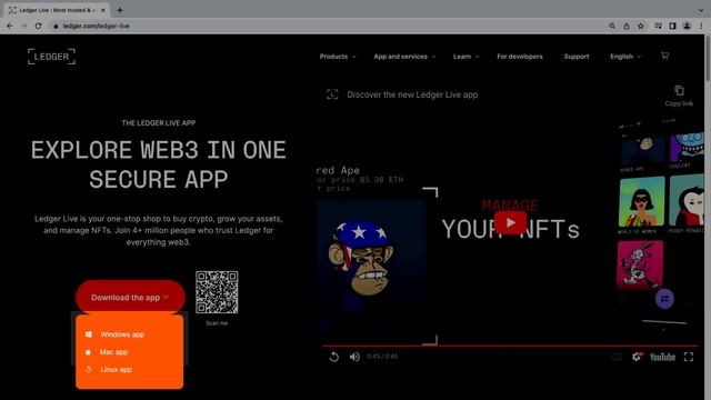 How to download and install the Ledger Live App | computer (Mac) смотреть онлайн