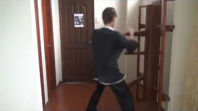 Очень быстро бьёт Боец vs Манекен Вин Чун/ Vin Chun Ecuador смотреть онлайн