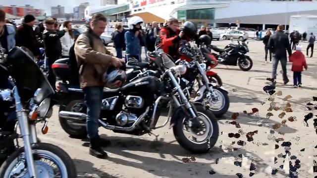 Байкеры и байкерши. Открытие мотосезона. смотреть онлайн