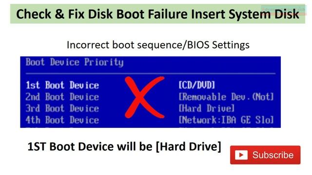Reboot and select proper boot device error [Fix it now] смотреть онлайн