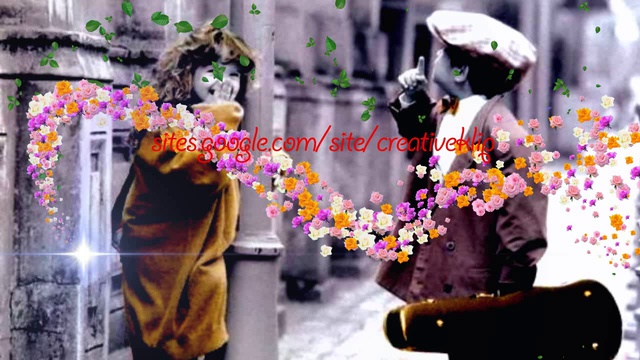 Футаж - Цветник амура - Cupid's Flower Garden