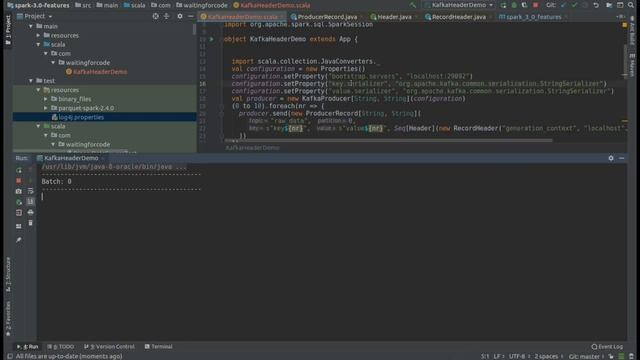 Apache Kafka headers in Apache Spark Structured Streaming source смотреть онлайн