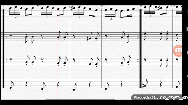 Композиция номер 36. "Мелодия для четырех скрипок" (на скрипках) смотреть онлайн