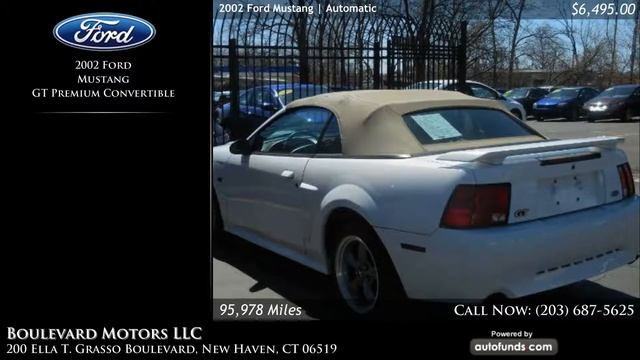 Used 2002 Ford Mustang | Boulevard Motors LLC, New Haven, CT - SOLD смотреть онлайн