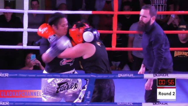 CROWD GOES WILD!!! ~ Luseane Robertson vs Jane Vaueli - ABA Stadium Oct16 - Hard Knocks Promotions смотреть онлайн