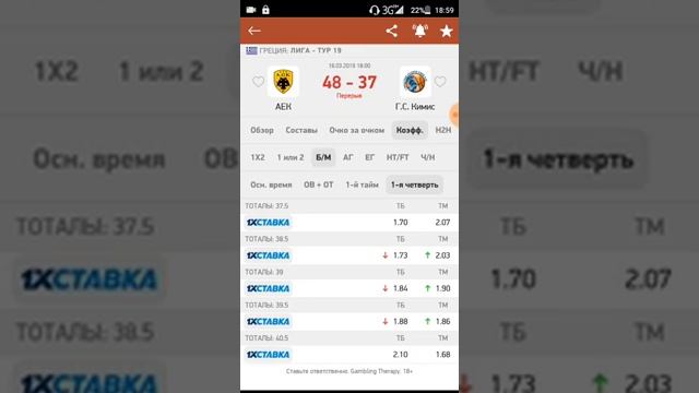 Стратегия ставок на Тотал в четверти в баскетболе 2019 смотреть онлайн