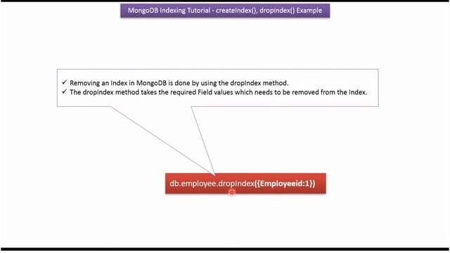 MongoDB Indexing Tutorial - createIndex(), dropindex() Example | MongoDB Tutorial for Beginners смотреть онлайн