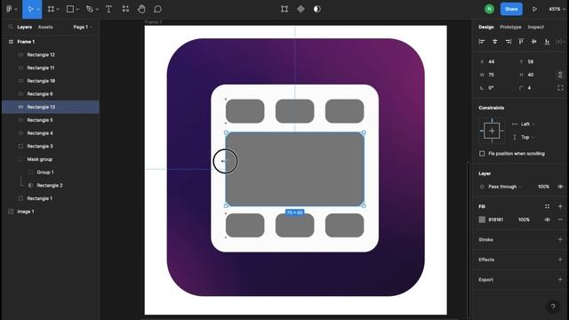 Design challenge in Figma - Daily UI 005 - App Icon смотреть онлайн