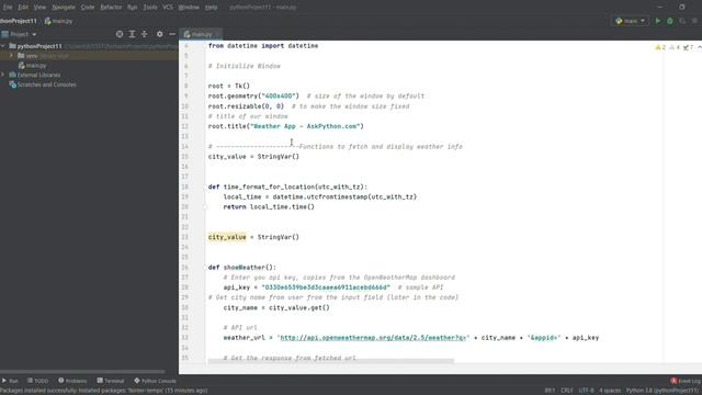 How To make Weather app in Python For Free | AR Network смотреть онлайн