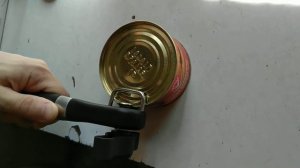 Консервный нож Kamille 5067 + открытие консервной банки