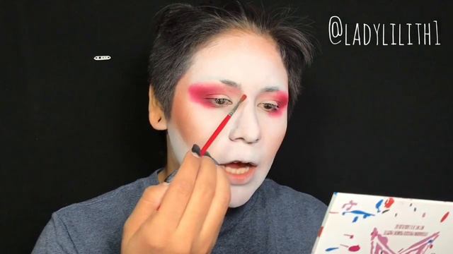 Red Smokey Eye Makeup Tutorial |Valentines Series 2020 |Extreme Goth Edition смотреть онлайн