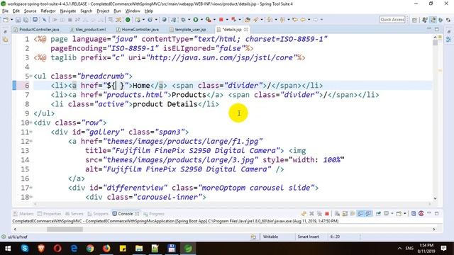 Build Completed E-Commerce with Spring MVC - Part 20 - Product Details in User смотреть онлайн