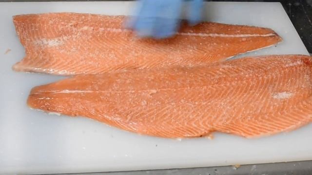 Сухой посол филе семги смотреть онлайн