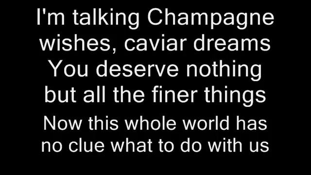 Fergie Ft. Ludacris-Glamorous (WITH LYRICS)