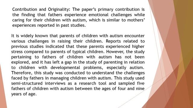 The Challenge of Managing Children with Autism from Fathers’ Perspectives HSSL 2020 83 367 379 смотреть онлайн