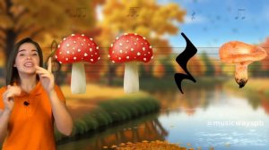 РИТМ-ИГРА  «Грибы» для детей. Развитие чувства ритма. Музыкальная грамота. Длительность нот.