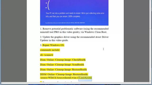 Fix Critical Structure Corruption blue error on Windows 11/10 смотреть онлайн