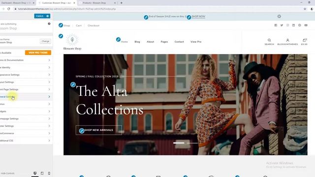 How to Configure Shop Settings | Blossom Shop WordPress Theme смотреть онлайн