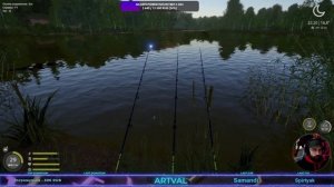 Точка 87:87 на Комарином, плотва, окунь, ёрш  Русская рыбалка 4