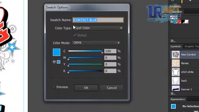 Spot Colors - Adobe Illustrator CS6 Tutorials 2014 urartstudio.com смотреть онлайн