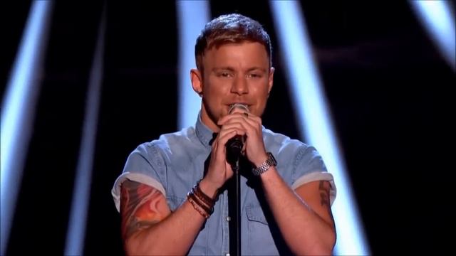 The Voice UK 2014 Blind Auditions Lee Glasson 'Can't Get You Out Of My Head' FULL