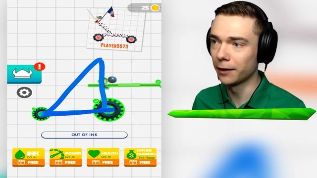NOOB vs PRO vs HACKER BATTLE CAR (Draw Joust) смотреть онлайн