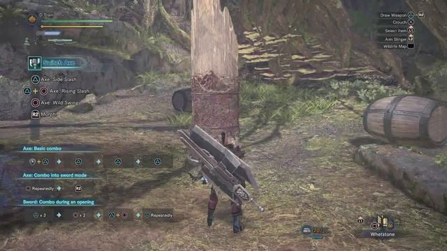 Monster Hunter World Switch Axe Tutorial - RBS смотреть онлайн