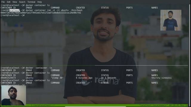 5. Docker (in Hindi) : create a container in background, stop,start,detach container, смотреть онлайн