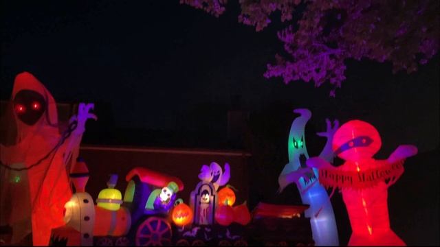 New 2021 Halloween Inflatables Summer Yard Display! смотреть онлайн