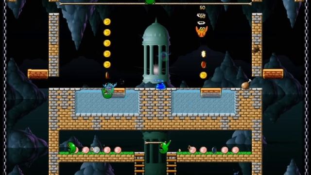 Let's play Shoot-n-Roll - Area 5 - Castle Dungeons - Part 1 смотреть онлайн